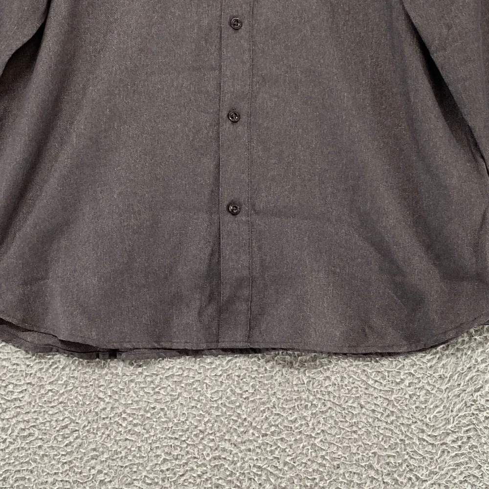 The North Face Shirt Mens Large Gray Midweight Long Sleeve Knit Everyday